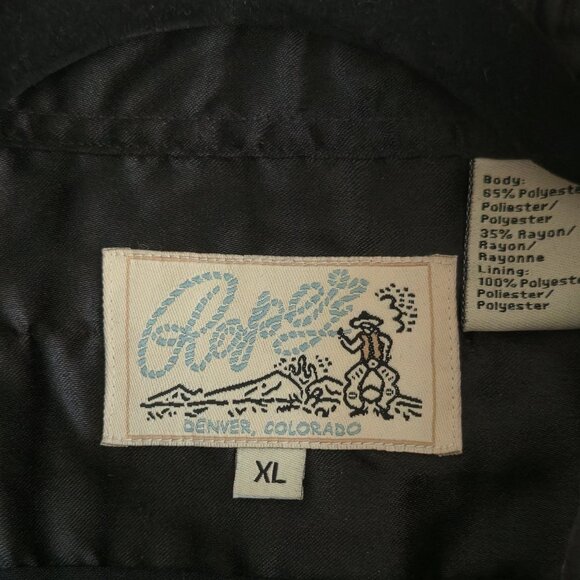 VINTAGE 90s Men's Roper Embroidered Western Shirt | Cowboy Style | Size XL - Picture 3 of 12